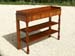 console noyer restauree